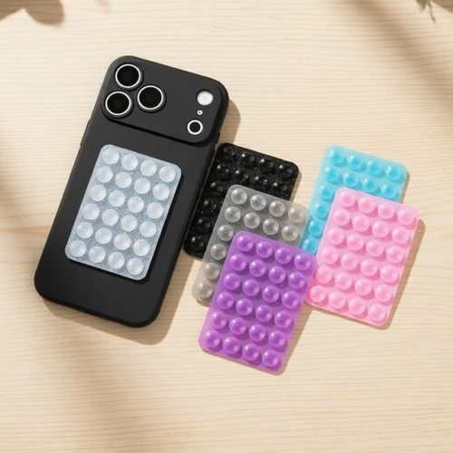 【Elevn】Giá đỡ điện thoại hai mặt bằng silicon với 24 giác hút giá đỡ di động kiêm giá đỡ sạc dự phòng đa chức năng.