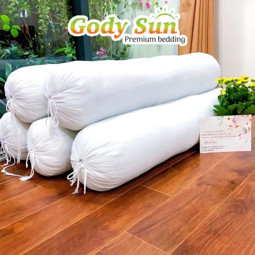 Ruột gối ôm bông gòn cao cấp, ruột gối trắng Gody Sun